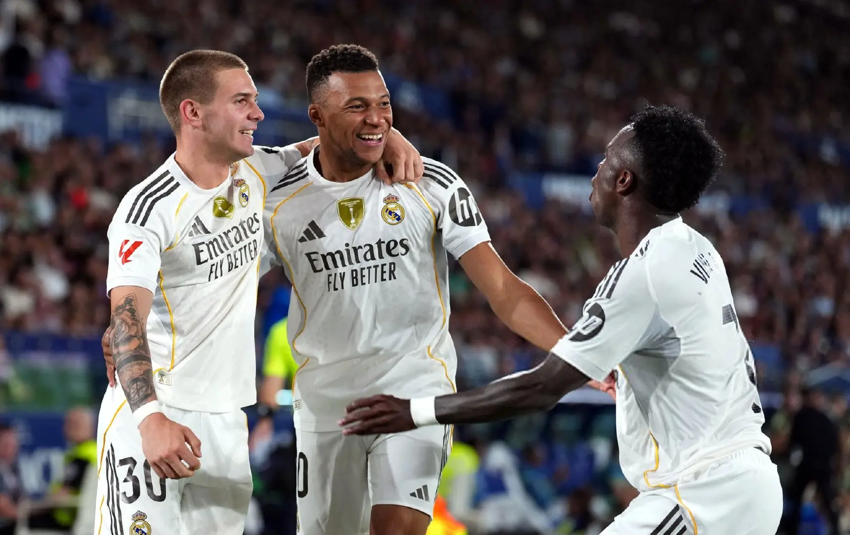 现勇猛, 主队扳回一, 皇马赢了